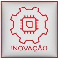 Ícone de um chip de tecnologia, refletindo a inovação nas estratégias digitais.